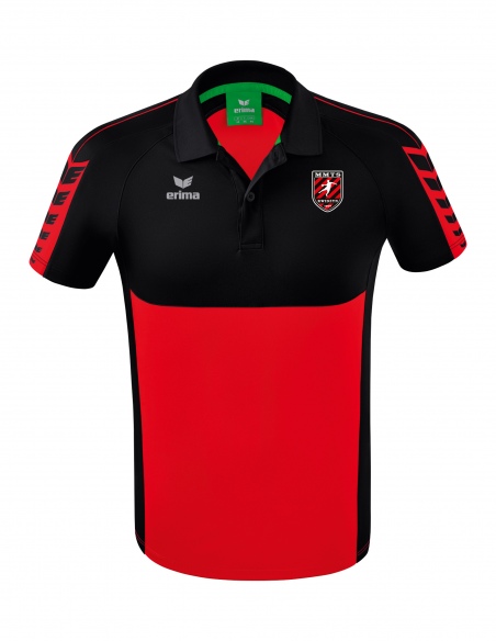 Koszulka polo męska Six Wings Polo-shirt z herbem Energa Bank PBS MMTS Kwidzyn